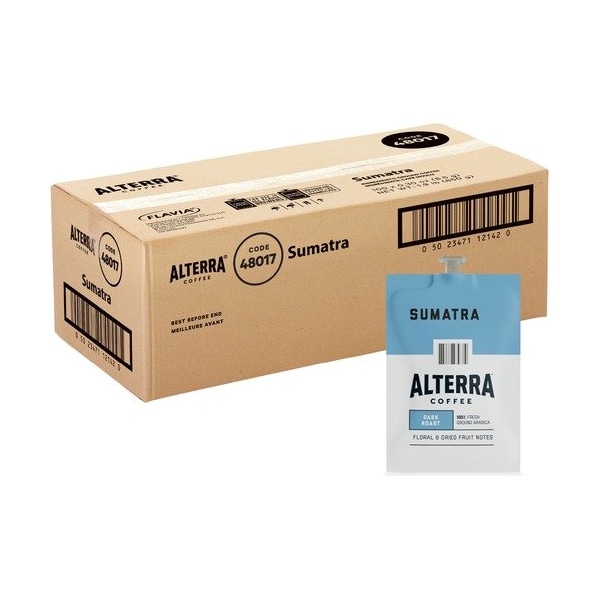 Lavazza Alterra Sumatra Dark/Intense Coffee, BK, 100PK LAV48017 - main
